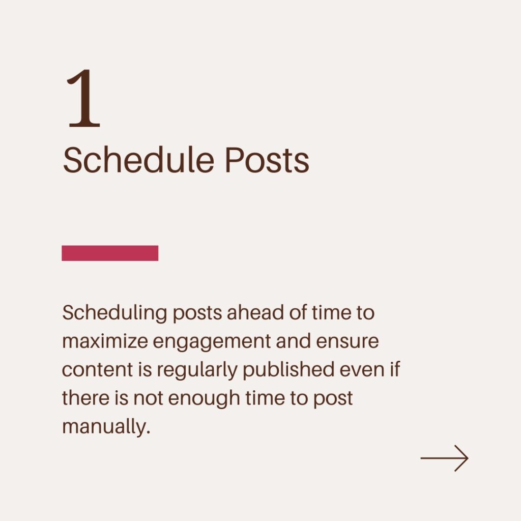 01. Schedule Posts